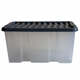 Stacker Box with Lid Plastic