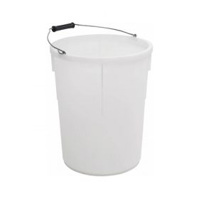 White Plasterers Bucket 28 litre with handle
